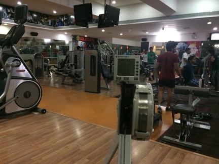 Erg at the Golds Gym Pune